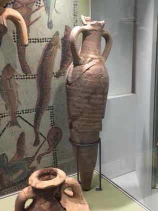 Clay amphora, Vindolanda Roman fort